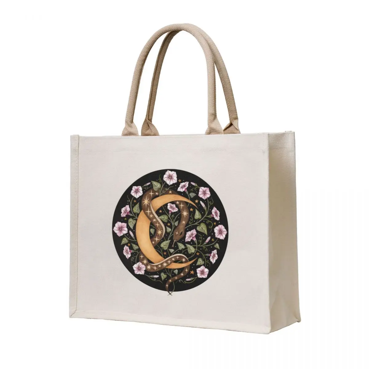 

Moon serpent Tote Bag shopping bag logo shopper bag women canvas Women's tote luxury women