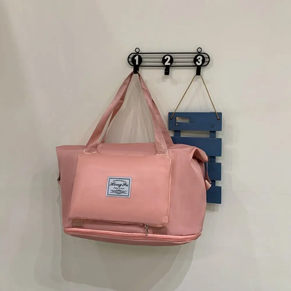 Oxford Carry On Travel Bag Foldable Scalable Storage Handbag Waterproof Large Capacity Sports Fitness Bags Gym Yoga