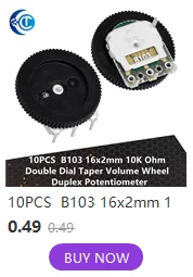 JH-D202X-R2/R4 5K Elektrische Joystick Potentiometer 2-achse 2D Monitor Tastatur Ball Joyrode Controller Für Foto film Werkzeug – Detail 13