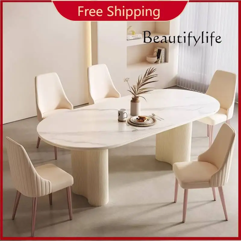 

W Modern Study Dining Table Kitchen Party Big Rectangular Center Dining Table Coffee Living Room Tavoli Da Pranzo Home Furniture