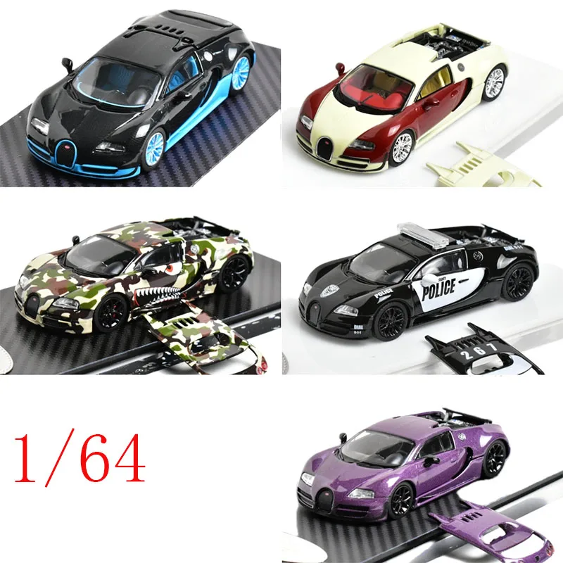 

Литой под давлением Mortal масштаб 1/64 ‌ Bugatti Veyron Foshan Exhibition Edition открывающийся капюшон/съемная модель автомобиля из сплава, игрушки для мальчиков, подарок
