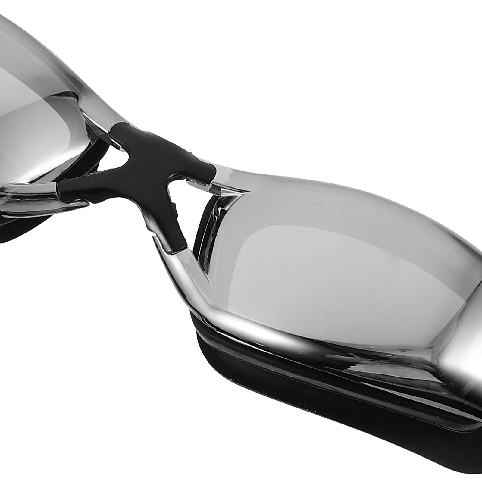

1Set Myopia Swim Glasses Waterproof Lightweight Anti-Fog Goggles Skin-Friendly Silicone Press Buckle for Adults Swimming