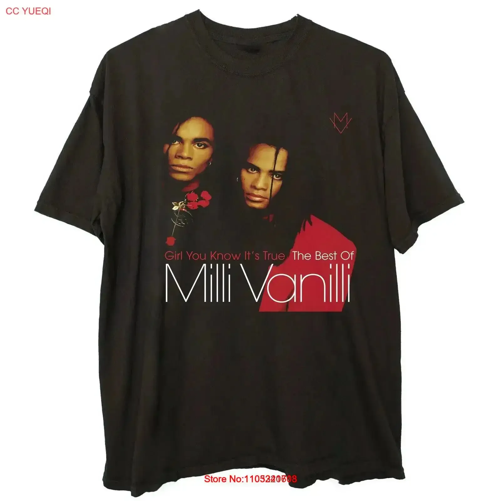 

Milli Vanilli Girl You Know It's True The Best T Shirt S 5XL MK694 vintage Washed streetwear Versatile homme designer clothes