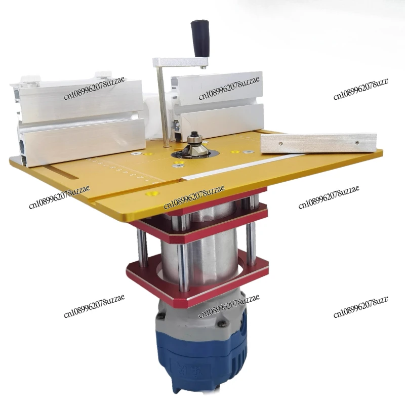 

Woodworking Engraving Machine Bakelite Milling Flip-chip Board Worktable Multi-functional Lifting Table Chamfer Trimming Slotted