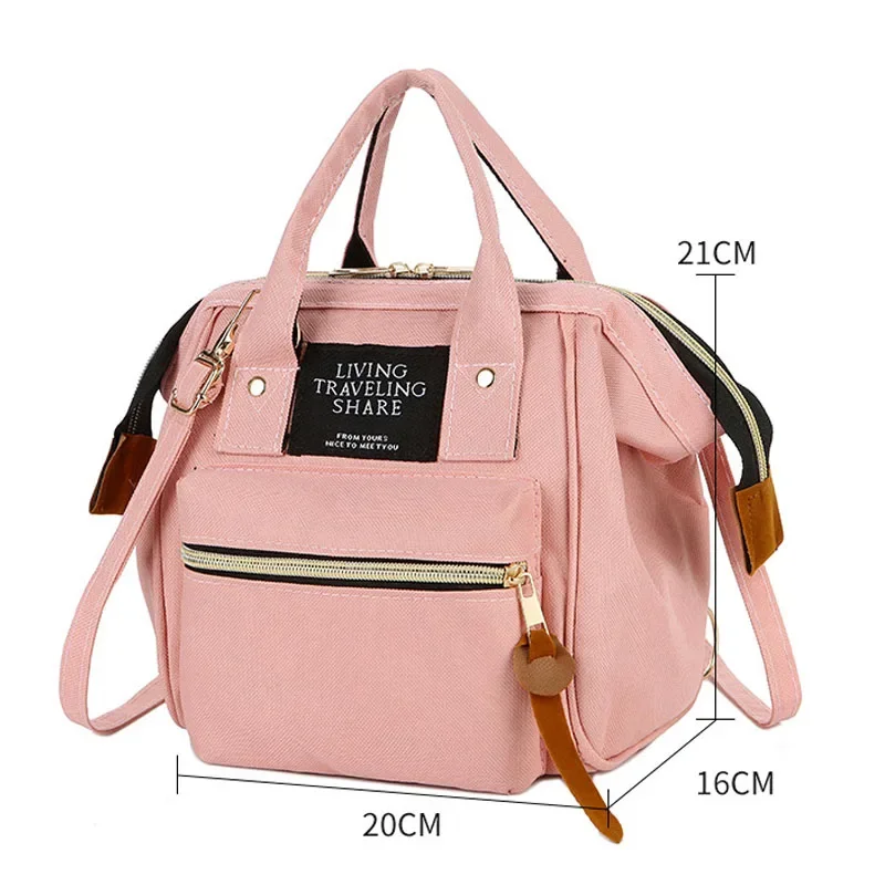 Mochilas De Fralda De Viagem De Grande Capacidade Com Esteira, Convenientes Sacos De Enfermagem Do Bebê, Sacos De Fralda Da Mamãe, Sacos De Mãe