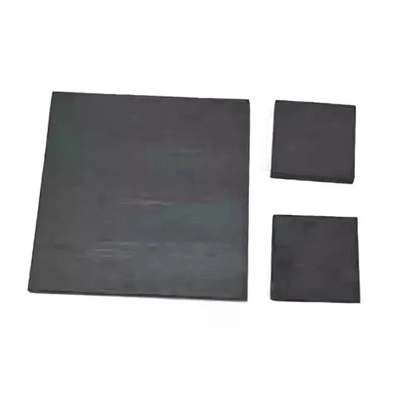 SiC Silicon Carbide Ceramic Plate 50-300mm Fireproof Wear Resistant High Hardness Sheet