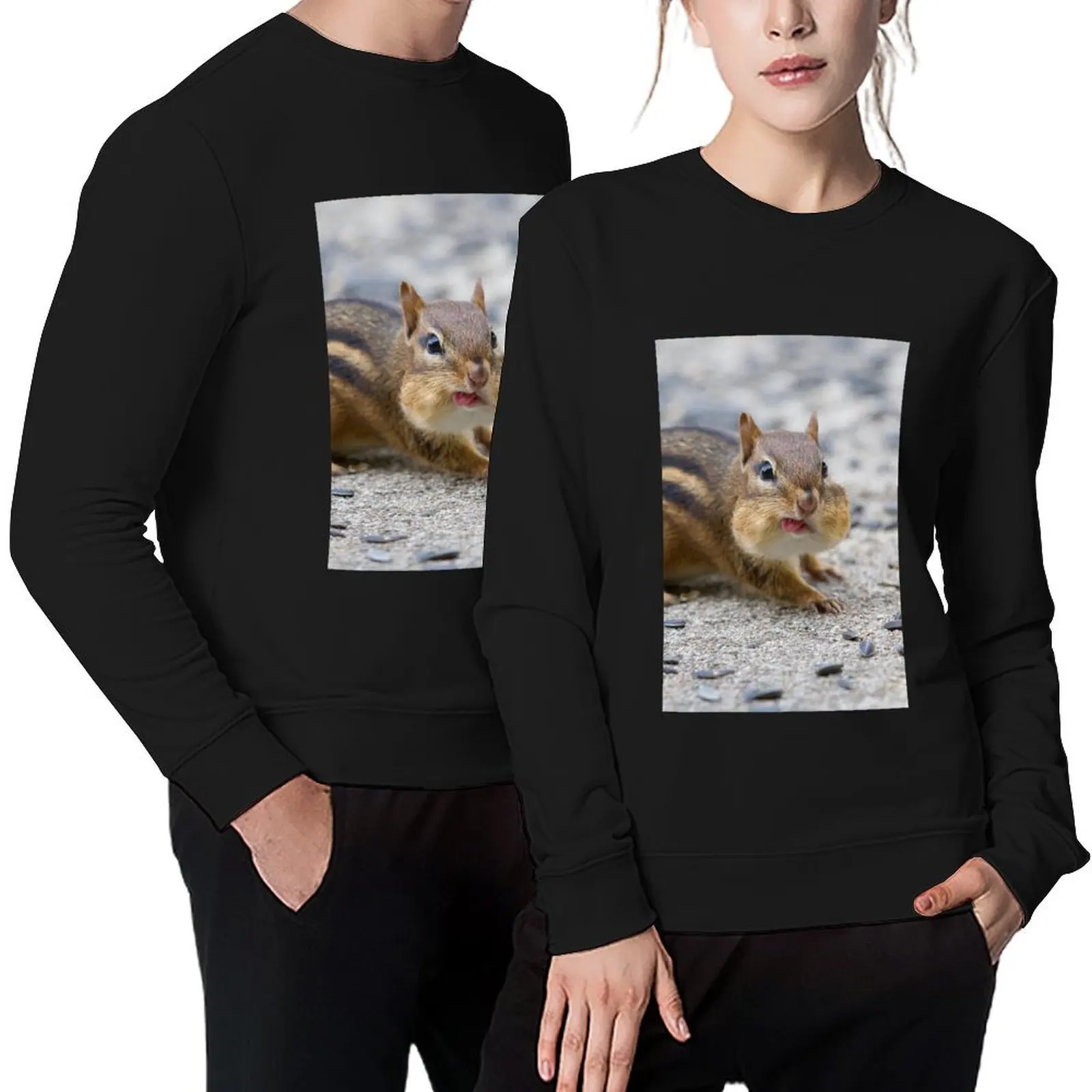 

Funny Chipmunk Pullover men wear tracksuits autumn jacket men autumn clothes sweatshirt for men