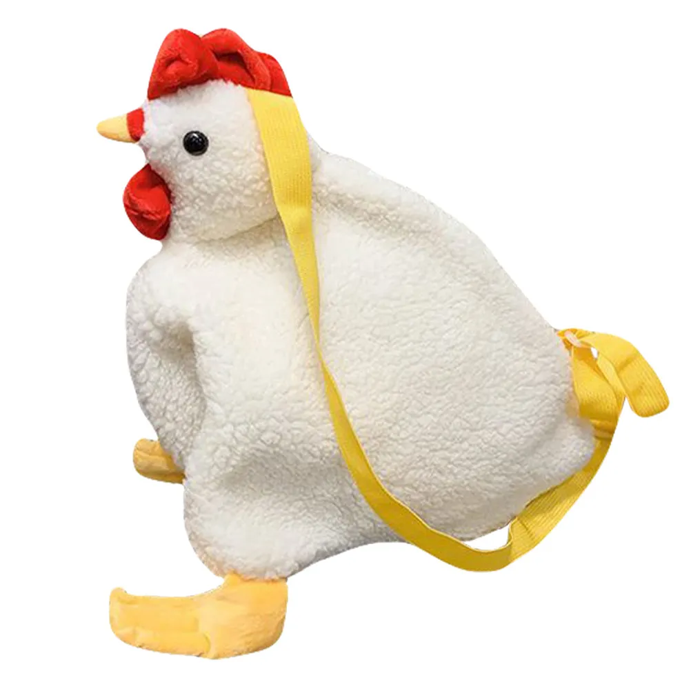 

Стильная женская сумка-сэтчел в форме курицы с большим отделением для хранения, на молнии, модный аксессуар для дня рождения, Рождества, праздников