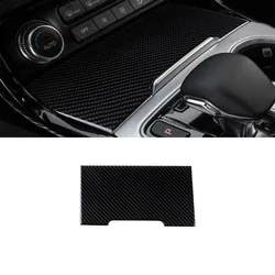 for Kia Stinger 2018 2019 2020 2021 2022 2023 Cigarette Lighting Panel Decoration Sticker Cover Carbon Fiber Car Accessories