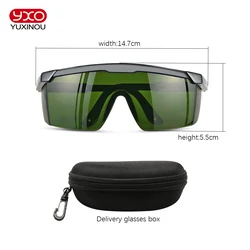 Hydroponics Eye Protect Glasses led light grow Glasses UV Polarizing Goggles for Tent Greenhouse Protect Glasses Free glasses