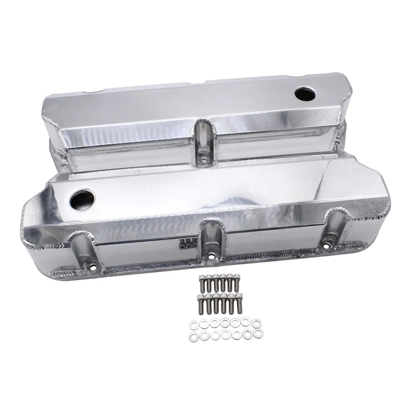 

Aluminum Fabricated Tall Valve Covers for Ford Sbf 289 302 351W Sturdy