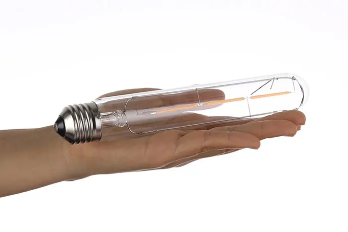 100-240V 6000K LED Filament Light Bulb 110V 120V 6500K Tubular Edison Bulbs T10 T185 T225 T30 T300 Long Tube 4W 6W 8W LED Bulb