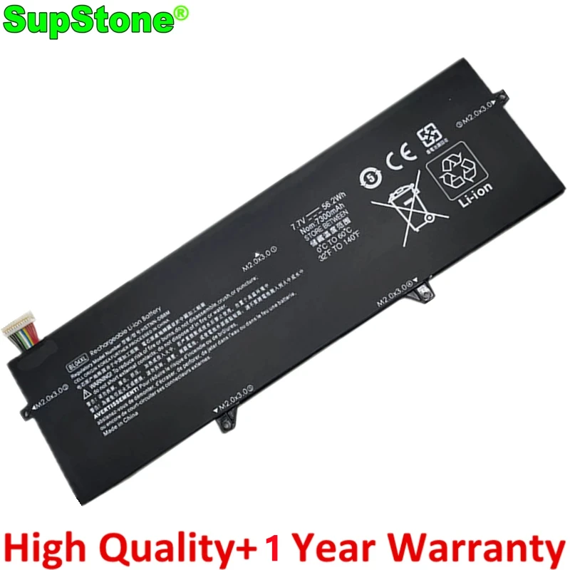 SupStone BL04XL HSTNN-DB8M UB7N Laptop Battery For HP EliteBook X360 1040 G5 G6,L07041-855 L07353-241 L07041-855 3SH46AV,5DF61EA