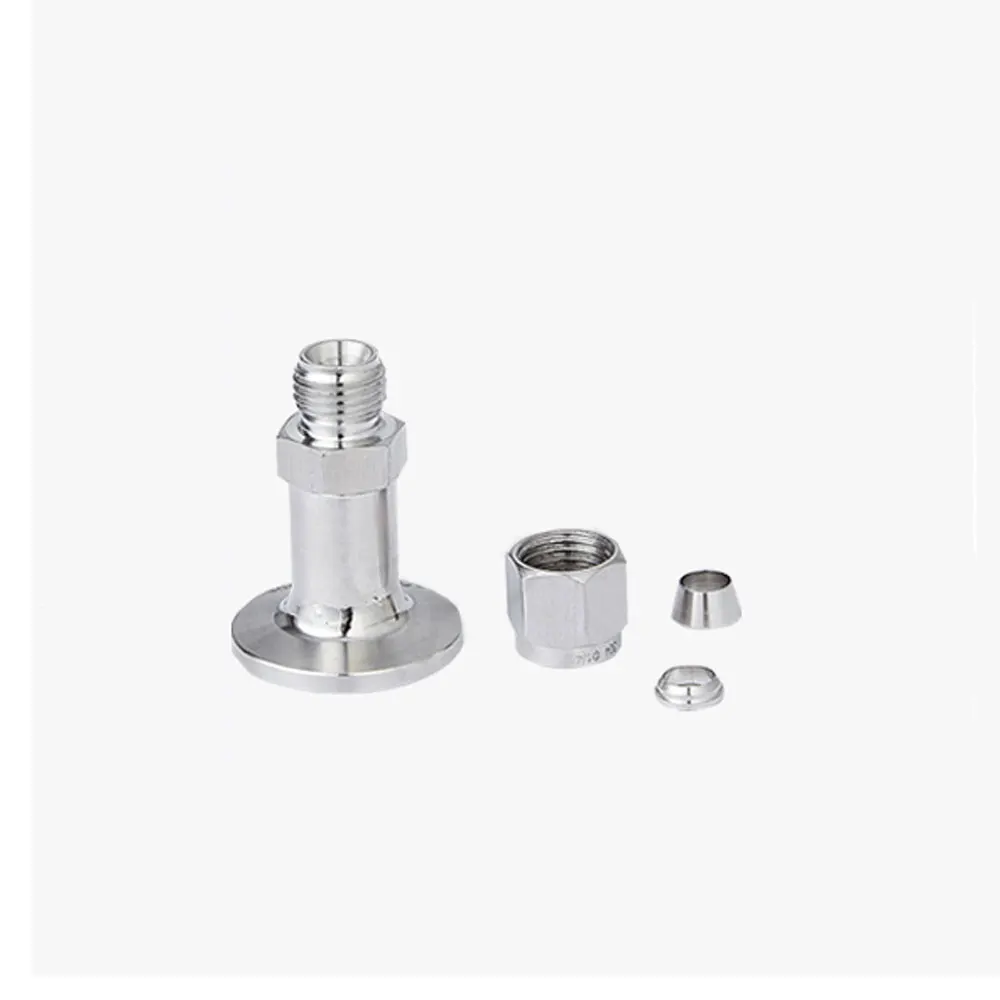 6/8/10mm Compression Union x KF-16/25/40/50 Vacuum Tri Clamp SUS304 Stainless Sanitary Pipe Fitting Beer Brewing Diary Product