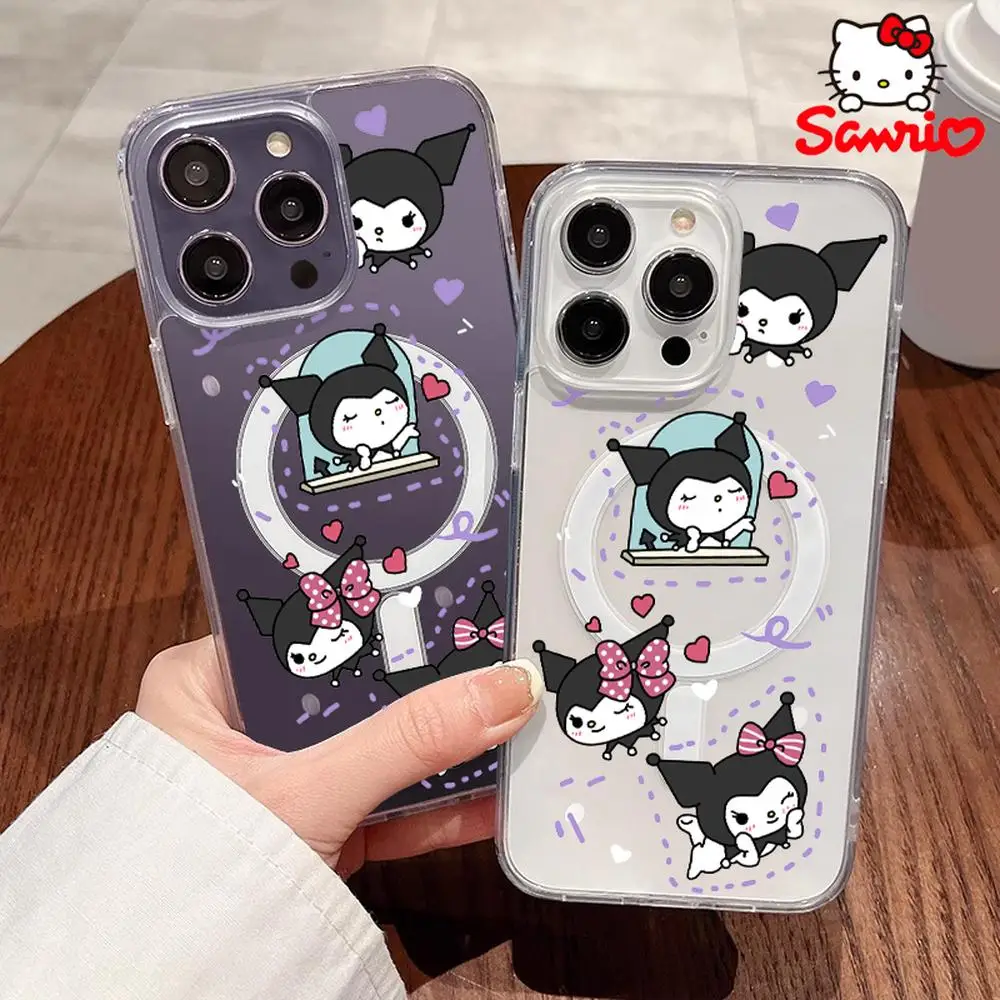 

Sanrio Hellokitty Iphone 13 Case Iphone 16/15/14/13/12/11/x/xs/xs Max/pro Max Girls Phone Case Sanrio Kt Cartoon Accessory