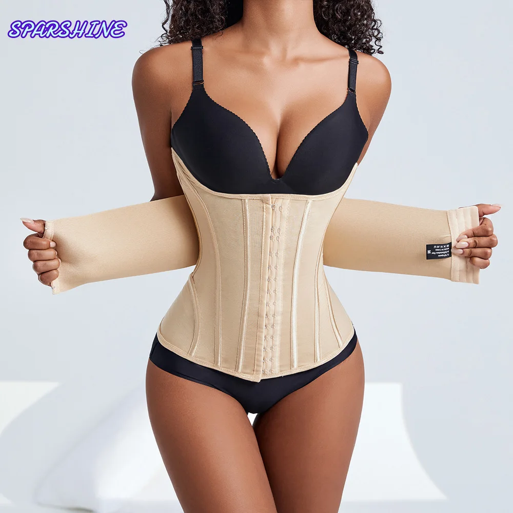 Waist Trainer Body Shaper Tummy Control Slimming Sheath Flat Belly Reductive Shapewear Women Corset Belts Traceless belly shapin