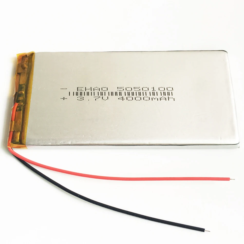 3.7V 4000mAh litowo-polimerowa LiPo akumulator 5050100 do Power banku Tablet GPS PC Laptop DVD PAD głośnik kamery PDA