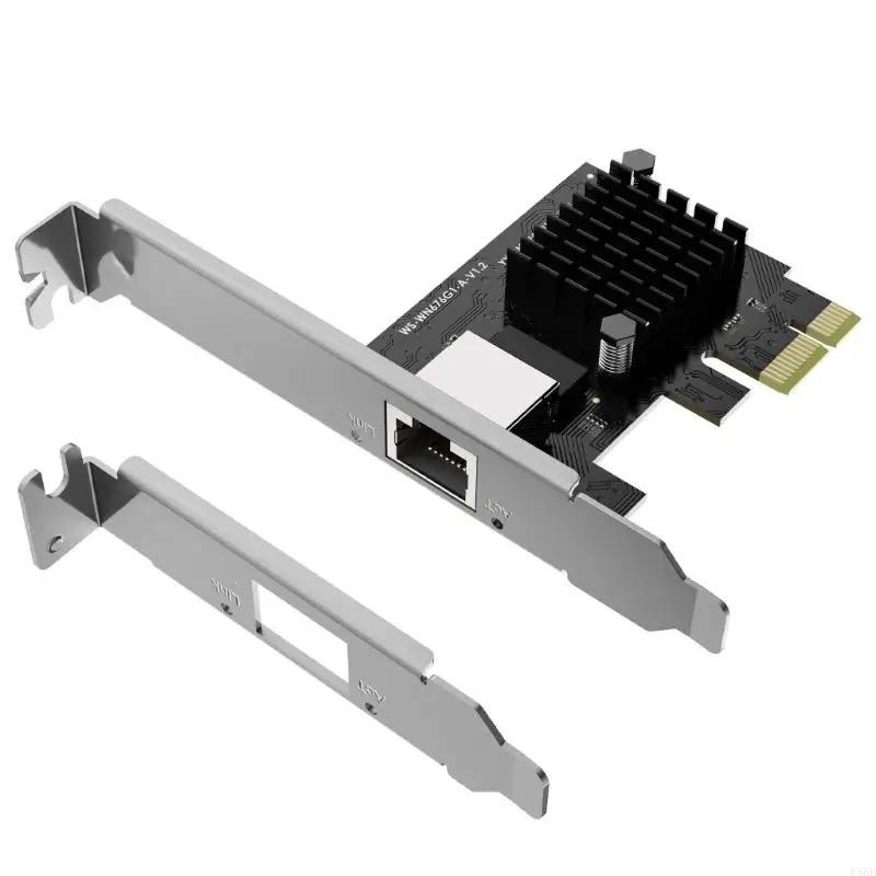 D5BB 2.5G thẻ mạng PCIe Gigabit Ethernet Bộ điều hợp mạng RJ45 hỗ trợ cho cửa sổ