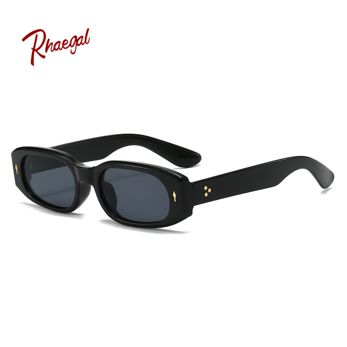 

Rhaegal Fashion Trendy for Men Women Shades Sunglasses Cool Popular Retro Hip-Hop Female Eyewear Vintage Square Frame