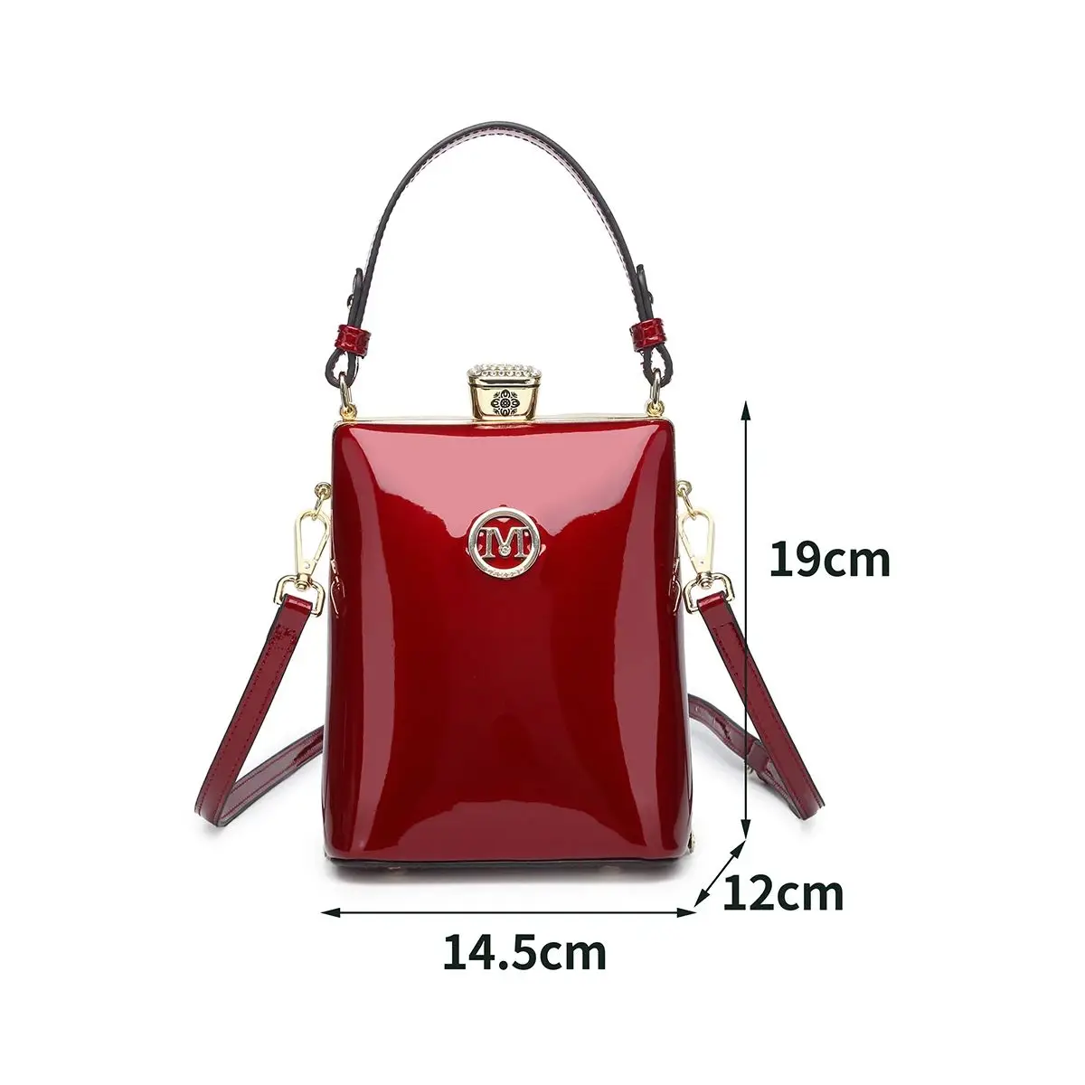 Elegant rhinestone decorative handbag Party dinner handbag Designer\'s new design shoulder bag