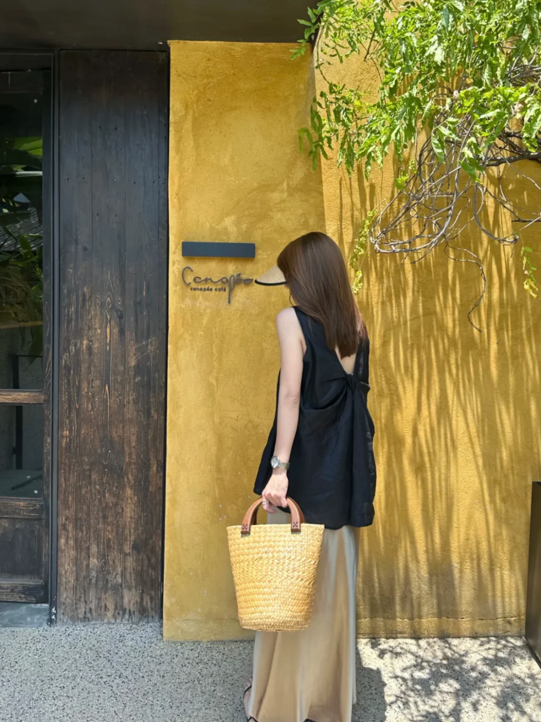 

Elegant Two-Piece Set Pure Color Back Knot Sleeveless Vest Women Summer Draping Skirt Half-length Spring Fashion