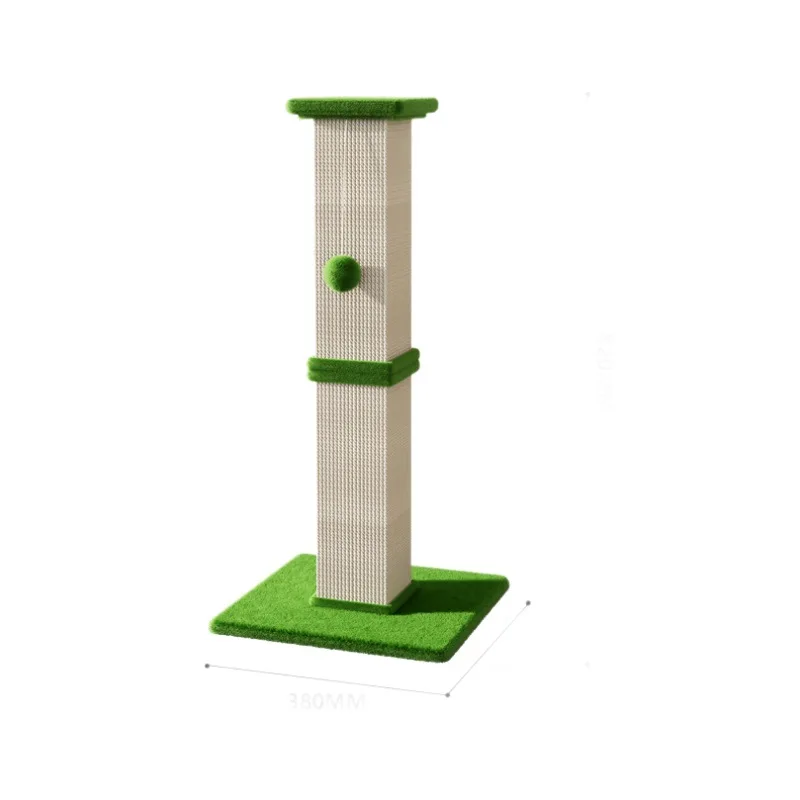 

Cat toy cat scratching board column self-hi boredom relief artifact claw climbing frame kitten vertical sisal does not drop