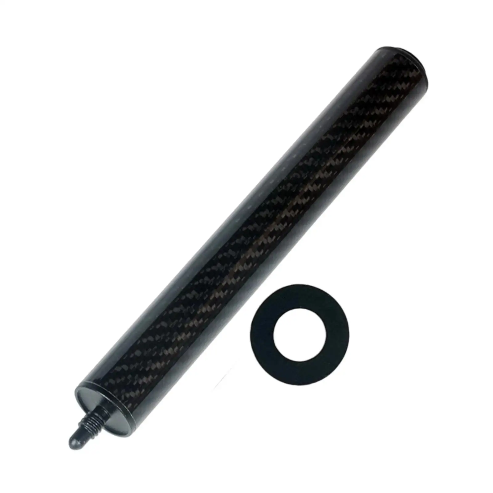 

Удлинитель для бильярдного кия из углеродного волокна, простой в установке, прочный аксессуар для улучшения игровых показателей