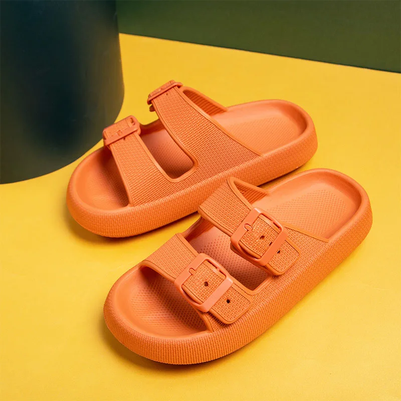 Breathable Beach Sandals Summer Slippers Women Casual Slip on Flip Flops Shoes Home Shoes Men Summer Slipper Platform Y