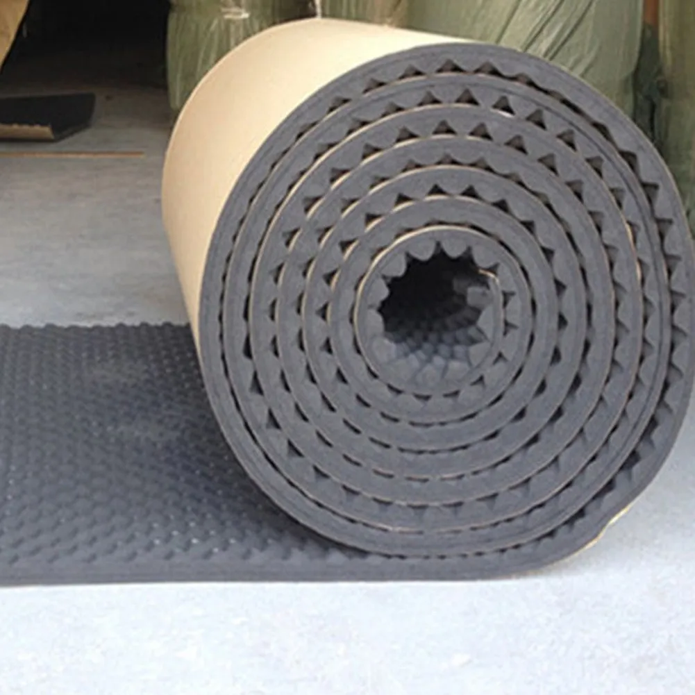 1pc Acoustic Foam Insulation Wall Car Studio Sound-proof Dampening Pad 100x50cm Foam Cotton Egg Crate Car Hood Sound Proof - Image 5
