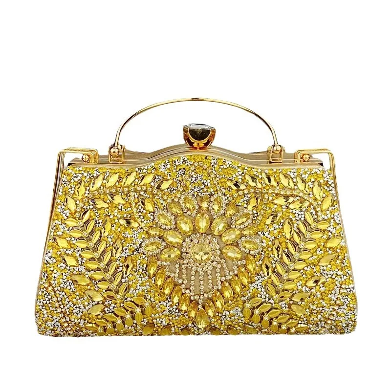 

Вечерний клатч со стразами и бриллиантами, косметичка-клатч с бриллиантами, легкий роскошный стиль, вечерний клатч, роскошные дизайнерские сумки высокого качества