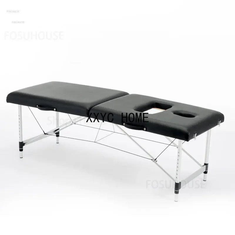 Multifunction Folding Massage Tables Simple Portable Beauty Beds TCM Massage Physiotherapy Bed Aesthetic Stretcher for Salon C