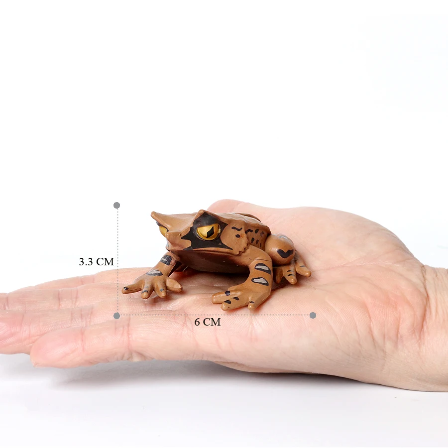 JOKFEICE Lot De 8 Grenouilles Grinçantes Réalistes – Figurines Pour Projets Scientifiques, Déco De Gâteau Et Cadeau Enfant