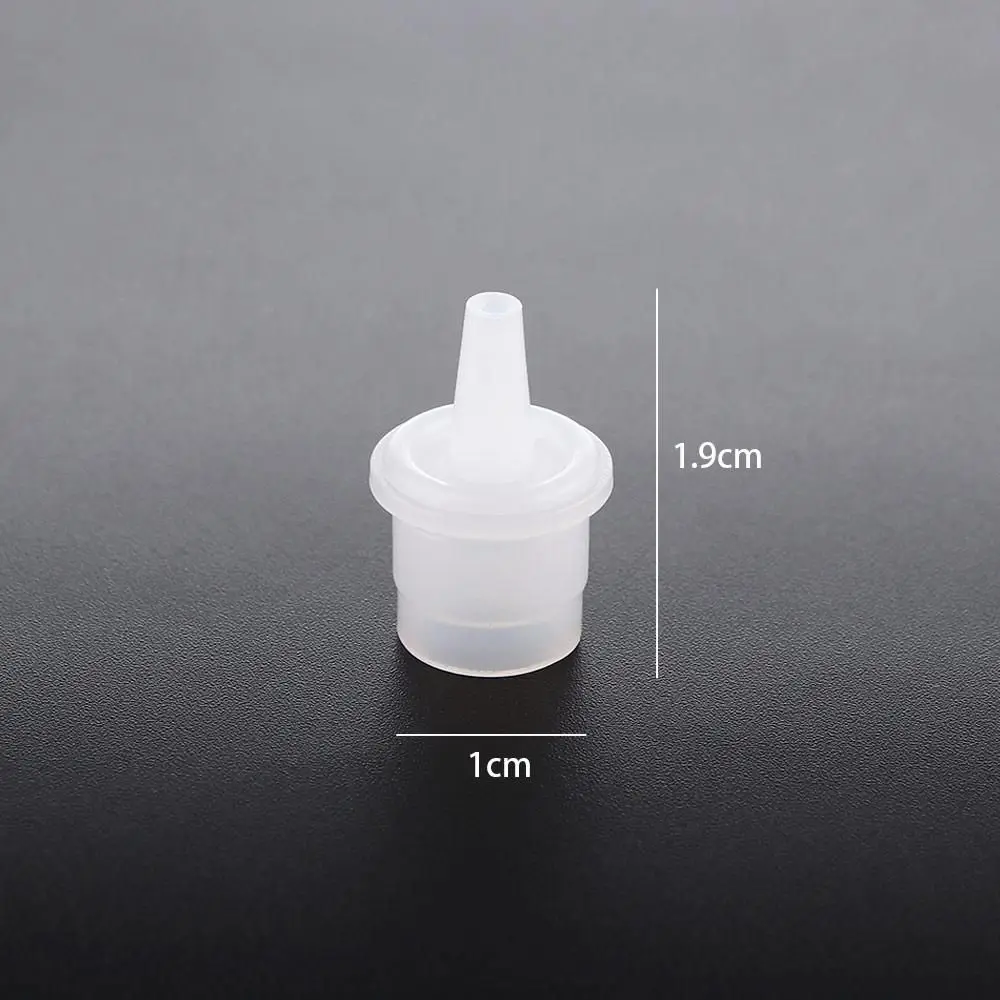 False Lash Extension Tools Glue Bottle Cap Stopper Eyelash Glue Bottle Plug Adhesive Cup Nozzle Eyelash Glue Blocking Needle