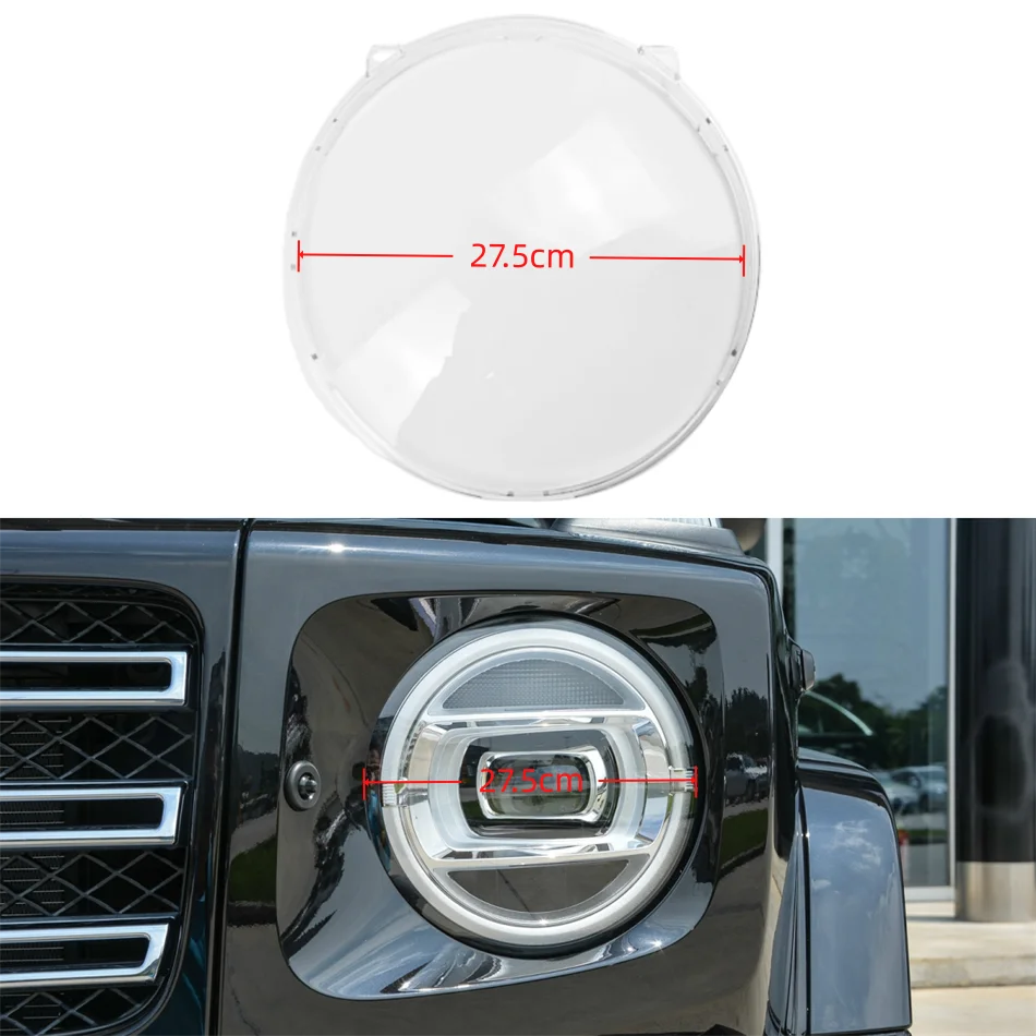 For Mercedes Benz G Class W463 W464 2020 2021 2022 2023 2024 Articles Cars Base Head Lamp Shell Rear Base Headlight Cover