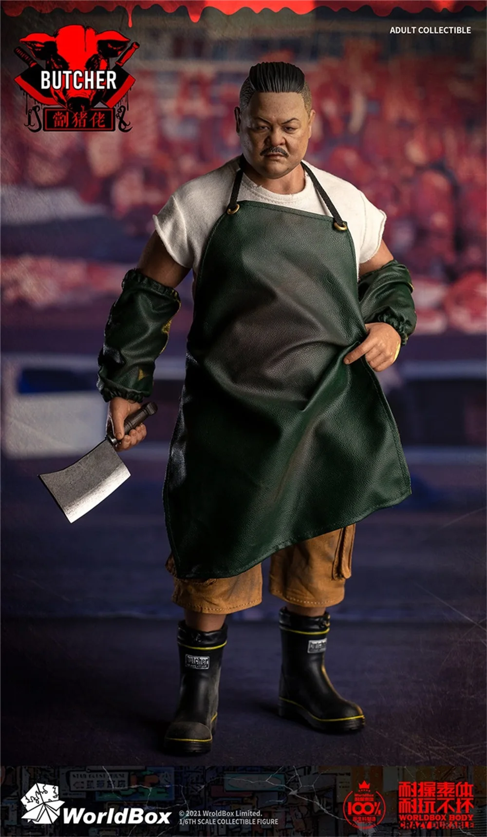 Worldbox AT033 1/6 Scale Downtown Union BUTCHER Full Set 12 Inch Action Figure Toy Model for Fans Holiday Gift