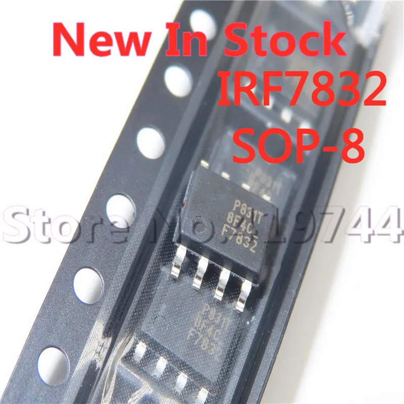 5PCS/LOT IRF7832TRPBF IRF7832 SOP-8 F7832 N-channel 30V/20A MOSFET IC In Stock NEW original IC