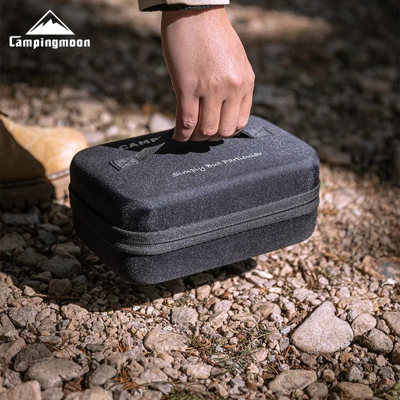 CAMPINGMOON S-2013-B Quadratische EVA-Schlagfeste Isolierung, Outdoor-Picknick-Lunchbox, Aufbewahrung, Bento-Tasche