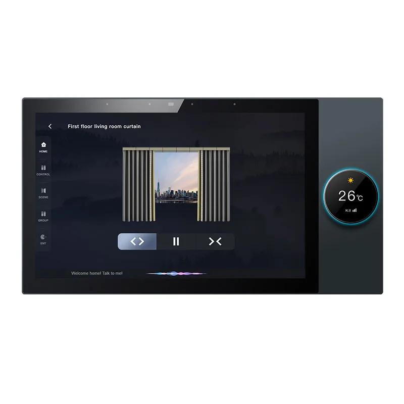 Tuya Smart Life Home 10-Inch Central Control Host Music Version With Built-In Zigbee Gateway