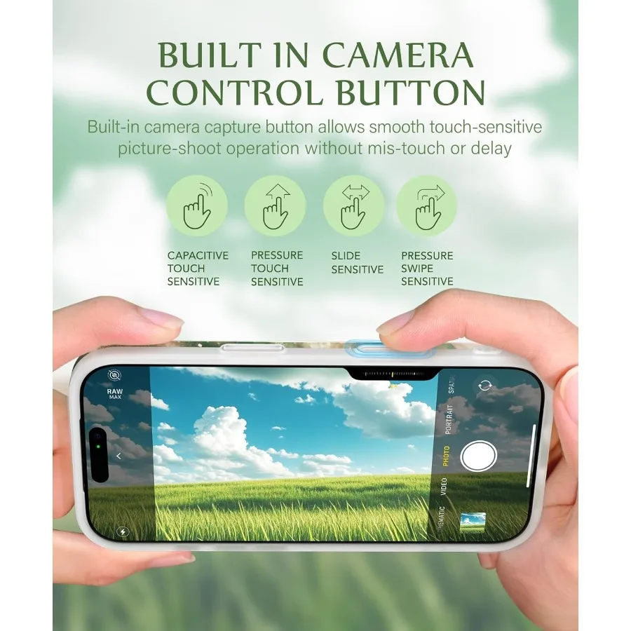 حافظة لهاتف iPhone 17 Pro متوافقة مع MagSafe مع واقي الشاشة [حماية كاملة للكاميرا]