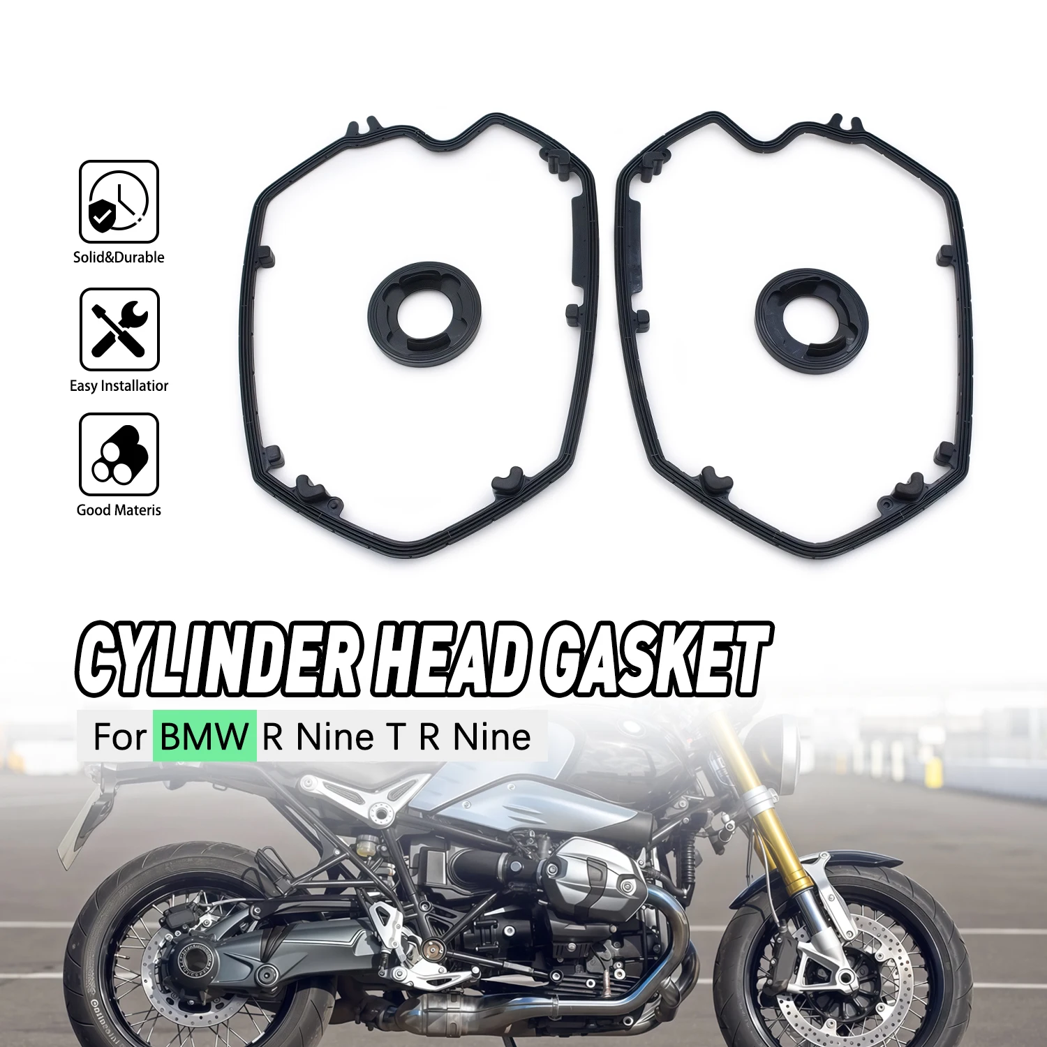 

Прокладка крышки клапана головки блока цилиндров двигателя для Bmw R Nine T R Nine T Pure Scrambler Urban GS 2019-2023, прокладка головки 11127923660