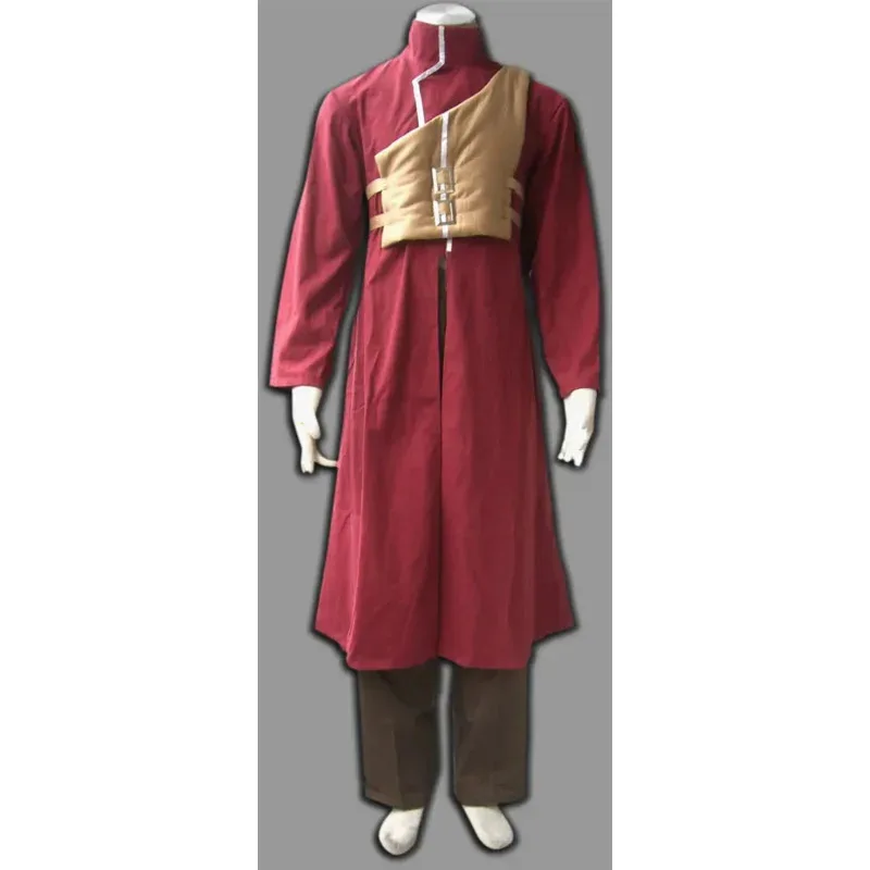 2025 New Anime Gaara Shippuden Red clothes comic cosplay Women's Suit Costume Halloween AA