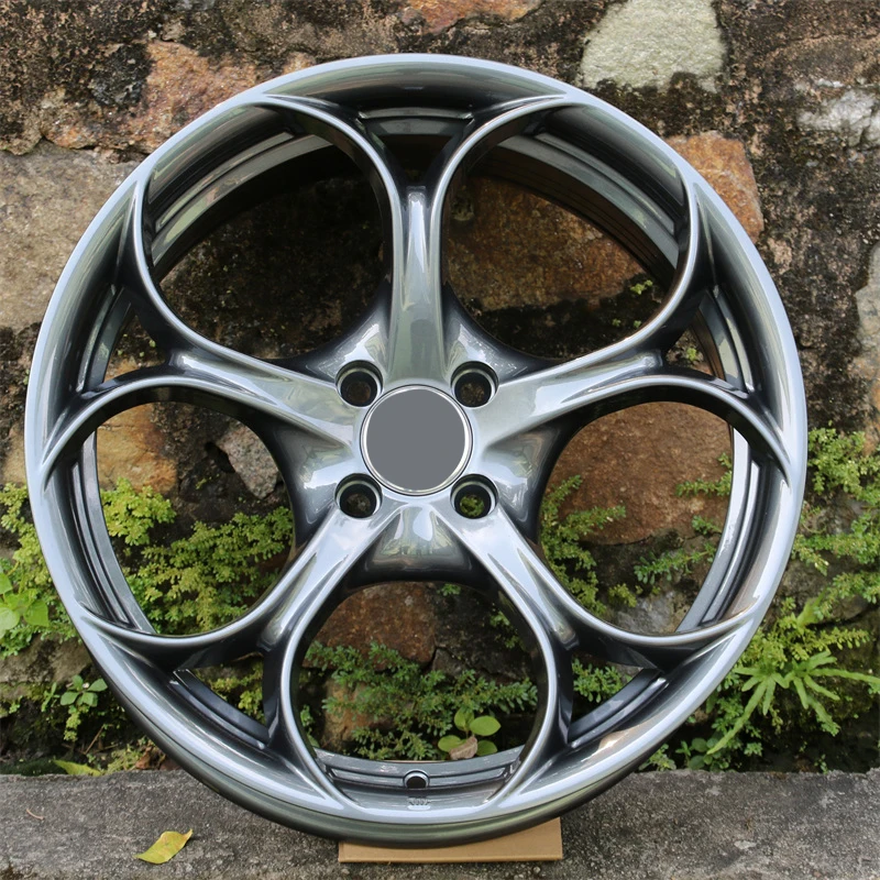 Full Size Clover Lucky AR Alloy Wheel Rims Modification For Alfa Romeo 4C Giulia Stelvio 5*110 5*114.3 4*100 4*108