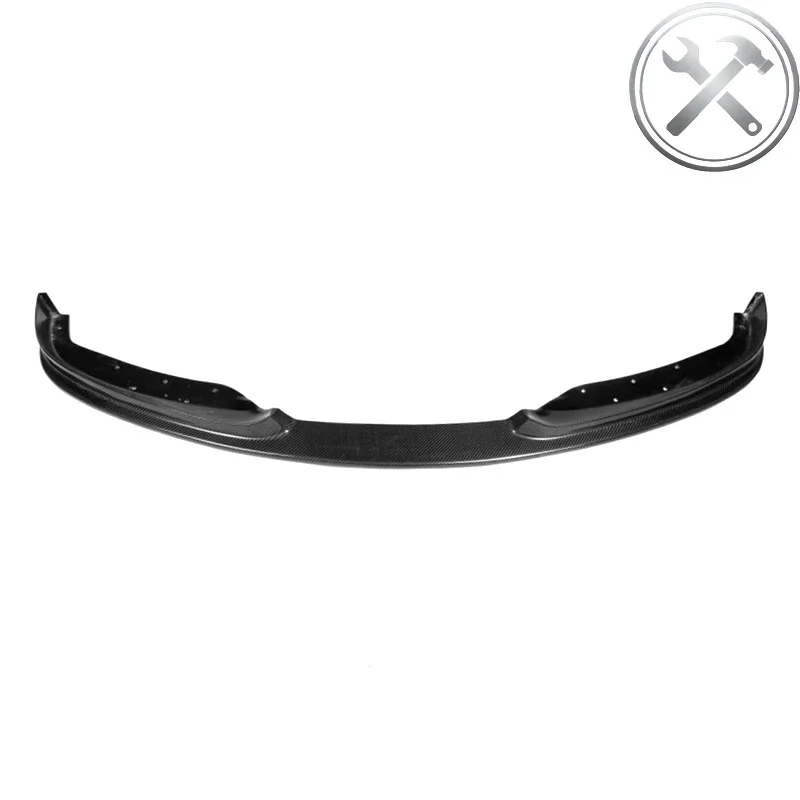 

High Quality Front Bumper Lip Upgrade Carbon HM Style Lip 3 Series F30 2012-2018 Carbon Fiber Front Aero Lip Parts