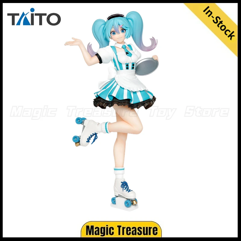 【在庫あり】オリジナル-taito-コスチューム-vocaloid-初音ミク-コーヒーショップ-メイド-おもちゃ-装飾品-ギフト