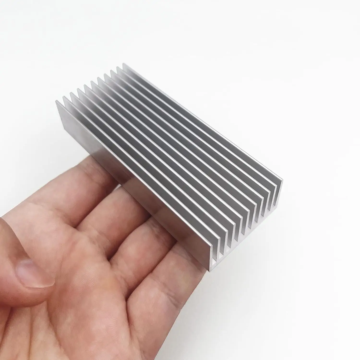알루미늄 방열판 냉각 라디에이터 방열판, 고밀도 24 톱니, 150mm, 1 개