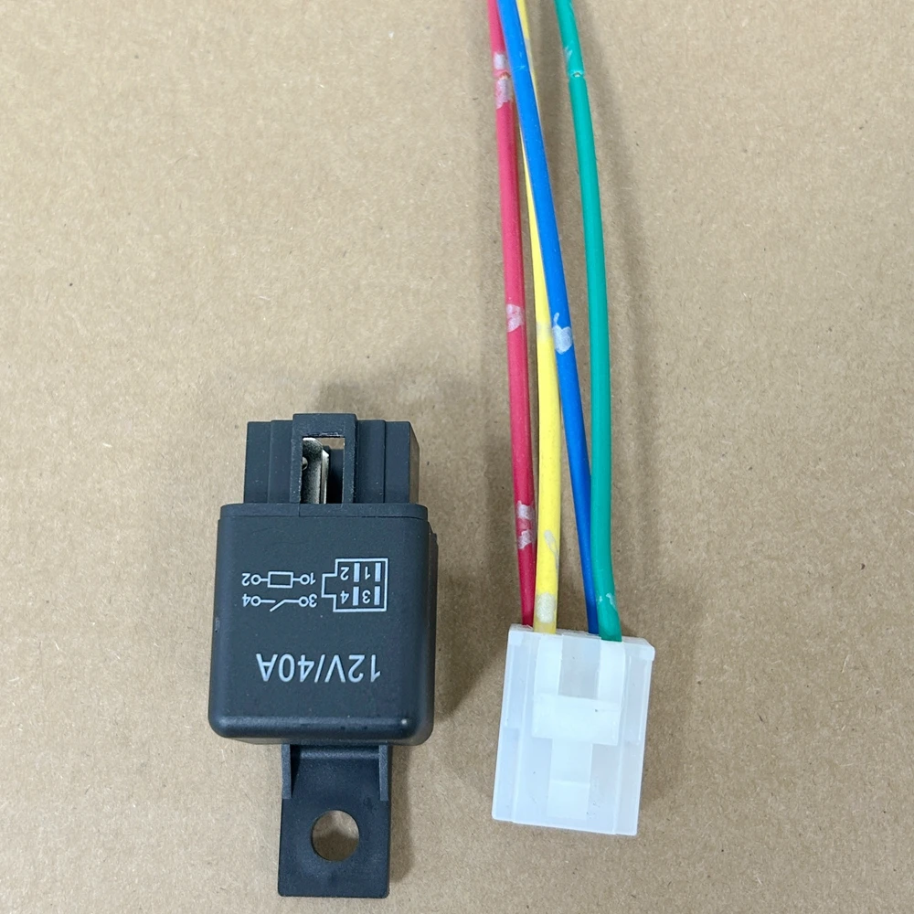 Automotive air conditioning compressor relay 12V/40A four pin high-power horn modified universal relay