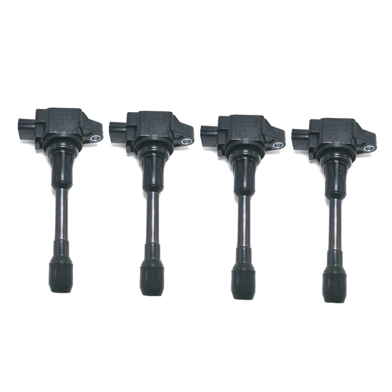 

4PCS 22448-ED000 Ignition Coil For Nissan Micra Qashqai X-Trail Altima L33 Sylphy Cube March NP300 NV200 Note 22448ED000