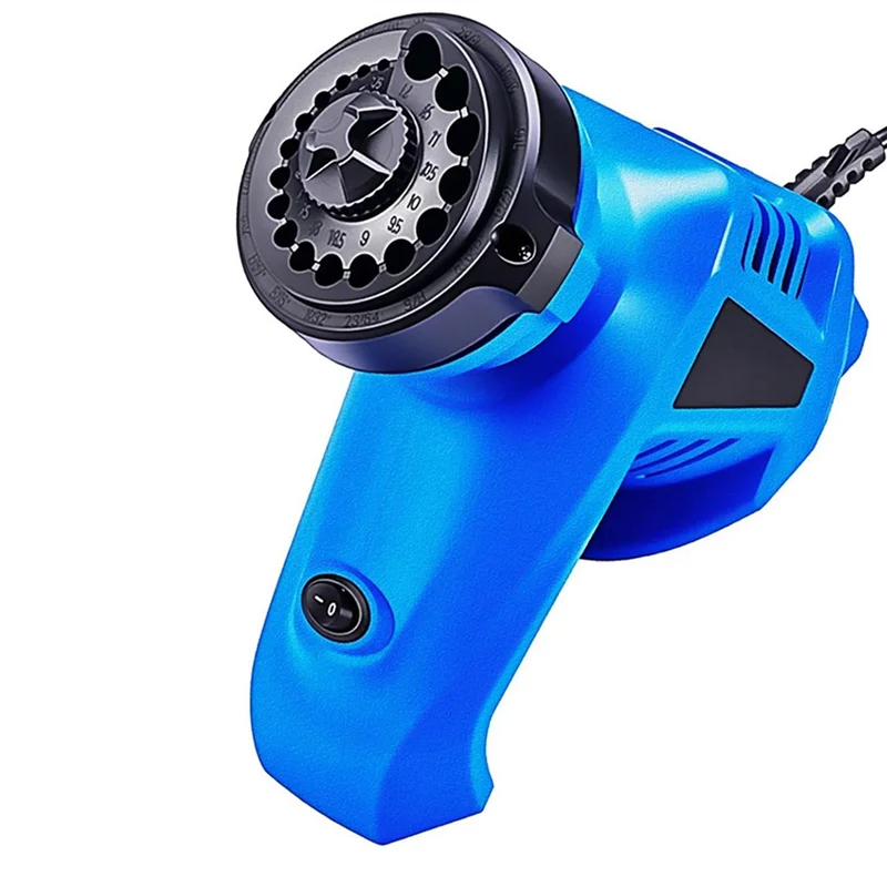 

Precision 130° Angle Drill Bit Sharpener Kit With Wrench, Screwdriver& Grinding Wheel For Bits 1/8"- 15/32", US Plug-A68E