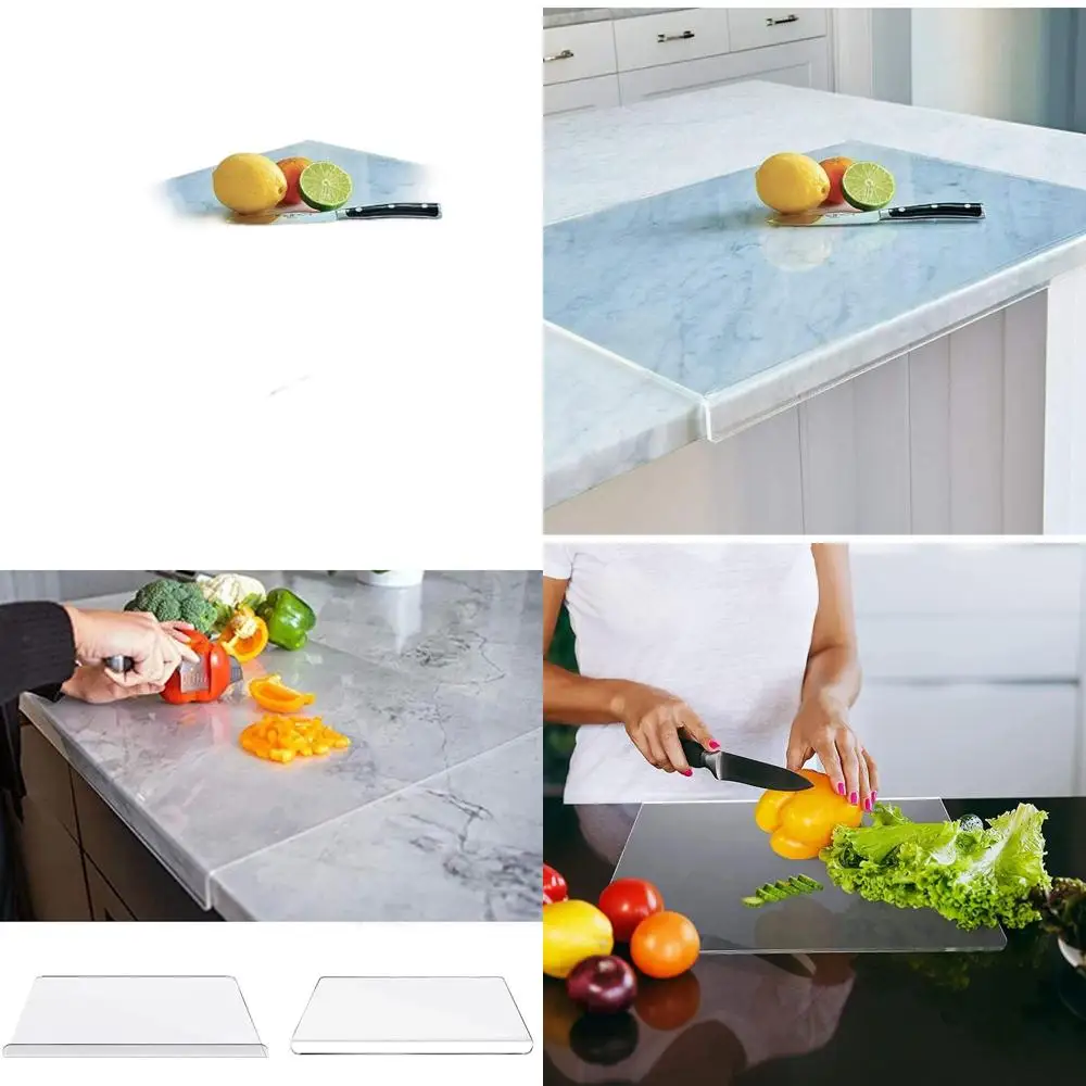 

Non-Slip Kitchen Cutting Board with Lip, 24 W x 18 L