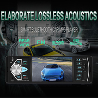 Car Radio 1 Din 4.1 Inch 4022D FM Audio Stereo Player Bluetooth Autoradio Support Rearview Camera Steering Wheel Contral